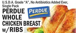 C Town PERDUE WHOLE CHICKEN BREAST w/RIBS offer