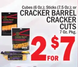 C Town CRACKER BARREL CRACKER CUTS offer