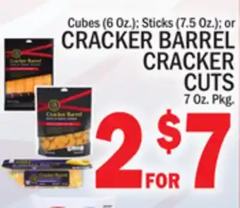 C Town CRACKER BARREL CRACKER CUTS offer