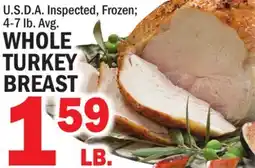 C Town WHOLE TURKEY BREAST offer