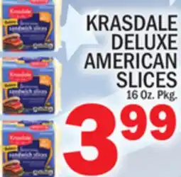 C Town KRASDALE DELUXE AMERICAN SLICES offer