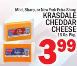 C Town KRASDALE CHEDDAR CHEESE offer