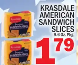 C Town KRASDALE AMERICAN SANDWICH SLICES offer