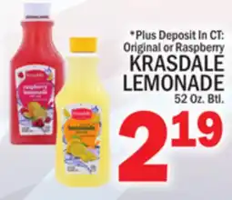 C Town KRASDALE LEMONADE offer