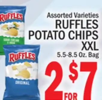 C Town RUFFLES POTATO CHIPS XXL offer
