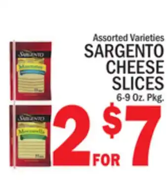 C Town SARGENTO CHEESE SLICES offer