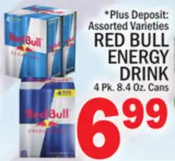 C Town RED BULL ENERGY DRINK offer