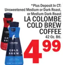 C Town LA COLOMBE COLD BREW COFFEE offer