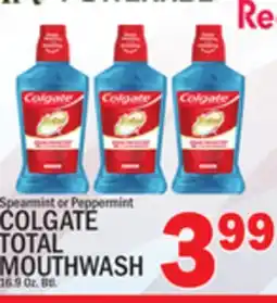 C Town COLGATE TOTAL MOUTHWASH offer