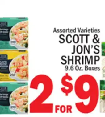 C Town SCOTT & JON'S SHRIMP offer