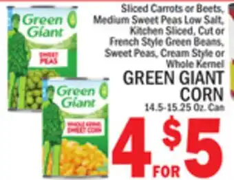 C Town GREEN GIANT CORN offer