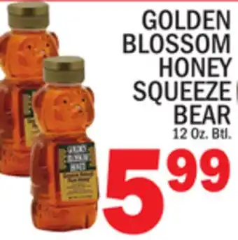 C Town GOLDEN BLOSSOM HONEY SQUEEZE BEAR offer