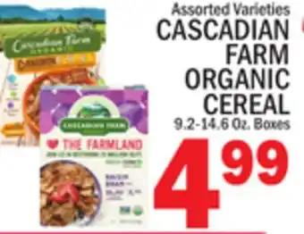 C Town CASCADIAN FARM ORGANIC CEREAL offer