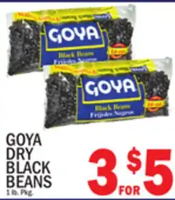 C Town GOYA DRY BLACK BEANS offer