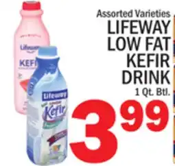 C Town LIFEWAY LOW FAT KEFIR DRINK offer