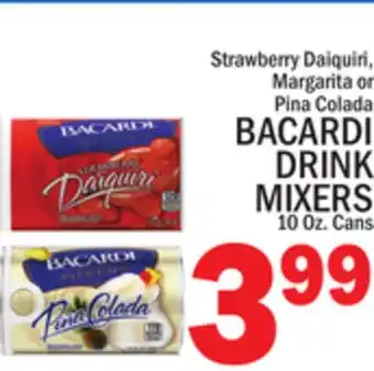 C Town BACARDI DRINK MIXERS offer