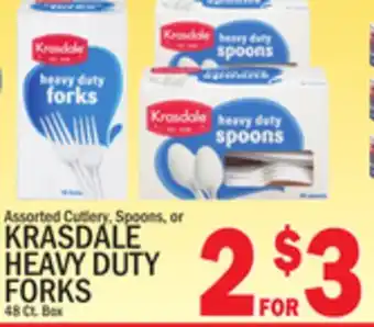 C Town KRASDALE HEAVY DUTY FORKS offer