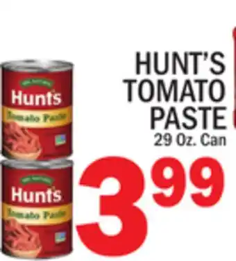 C Town HUNT'S TOMATO PASTE offer