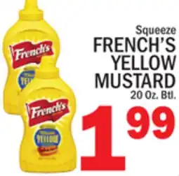 C Town FRENCH'S YELLOW MUSTARD offer