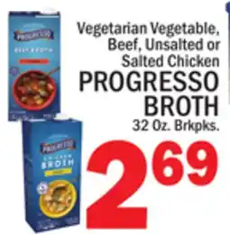 C Town PROGRESSO BROTH offer