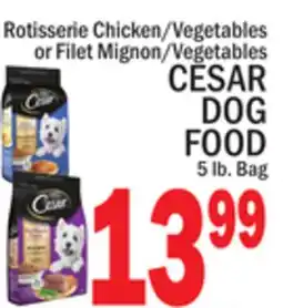 C Town CESAR DOG FOOD offer