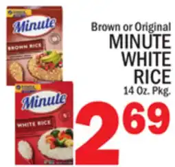 C Town MINUTE WHITE RICE offer