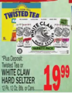 C Town WHITE CLAW HARD SELTZER offer