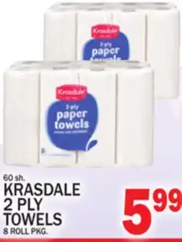 C Town KRASDALE 2 PLY TOWELS offer