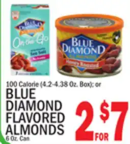 C Town BLUE DIAMOND FLAVORED ALMONDS 6 Oz. Can offer