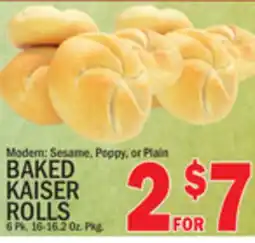 C Town BAKED KAISER ROLLS offer
