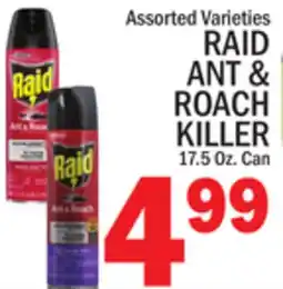 C Town RAID ANT & ROACH KILLER offer