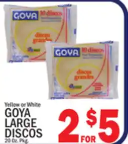 C Town GOYA LARGE DISCOS offer