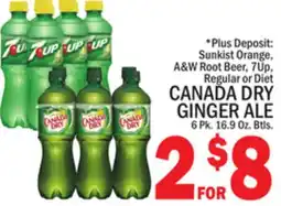 C Town CANADA DRY GINGER ALE offer