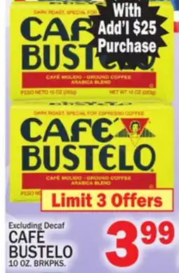 C Town CAFE BUSTELO offer