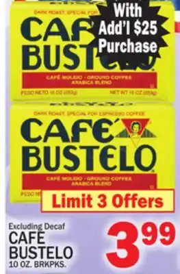 C Town CAFE BUSTELO offer