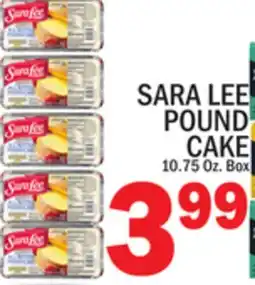 C Town SARA LEE POUND CAKE offer