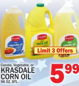 C Town KRASDALE CORN OIL offer