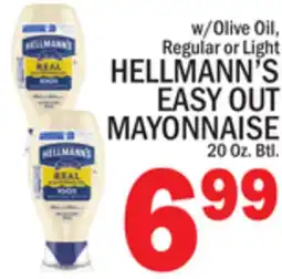 C Town HELLMANN'S EASY OUT MAYONNAISE offer
