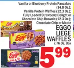 C Town EGGO LIEGE WAFFLES 7.76 Oz. Box offer