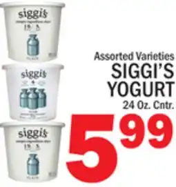 C Town SIGGI'S YOGURT offer