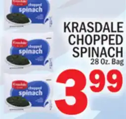 C Town KRASDALE CHOPPED SPINACH offer
