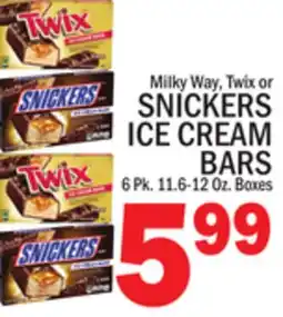 C Town SNICKERS ICE CREAM BARS offer