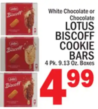 C Town BISCOFF COOKIE BARS offer