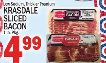 C Town KRASDALE SLICED BACON offer
