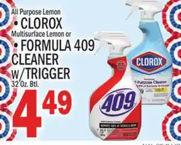 C Town CLOROX, FORMULA 409 CLEANER W/TRIGGER offer