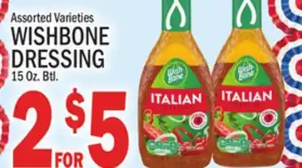 C Town WISHBONE DRESSING offer