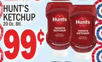 C Town HUNT'S KETCHUP offer