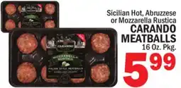 C Town CARANDO MEATBALLS offer