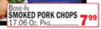 C Town SMOKED PORK CHOPS offer