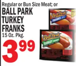 C Town BALL PARK TURKEY FRANKS offer